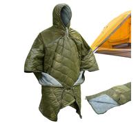 Couverture De Stade Portable, Couverture à Capuche Que l'on Peut Porter, Sac De Voyage pour Rester Chaud, pour Le Voyage La Randonnée Le Plein Air l'hiver La Maison Et La