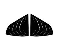 Couverture De Stores De Fenêtre Triangulaire Arrière De Voiture, pour BMW pour X4 28i 30i 35i M40i G02 2018 - 2024 Stores De Vitres LatéRales ArrièRe(Black)