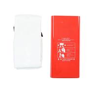 Couverture de suppression de haute température de la couverture 550c de fibre de verre pour l'usage d'urgence dans la station service d'école de centre commercial de voiture de