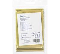 Couverture de survie Couverture d'urgence Couverture isolante 160x210 cm Or Argent LL2021072218