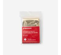 Couverture de survie mono usage 100 gris jaune