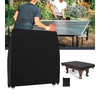 Couverture de Table de Ping-Pong, couverture imperméable robuste de qualité supérieure, couverture de Table de billard pour Tables de Tennis de Table pliables d'intérieur et d'extérieur Snooker Cover