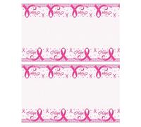 Couverture de table rose - Nappe Imperméable Espoir Ruban Rose pour Femme | Couverture de décoration de table portable universelle, nappe rectangulaire pour les faveurs de fête