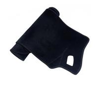 Couverture De Tableau Bord pour Captur 2 2020 2023 2021 2022 Tapis Tableau Bord Doublure D'ombre Cape, Accessoires Voiture Housse Tableau Bord Tapis Tableau Bord (Couleur : All Black, Size : RHD)
