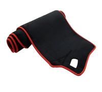 Couverture De Tableau Bord Pour Console Centrale Voiture, Pour Forthing Yacht 4 U-tour Suba M4 Pour Cirelli 7 2023 2024 2025(Flannel Red Edge,LHD)