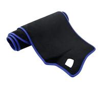 Couverture De Tableau Bord Pour Console Centrale Voiture, Pour Forthing Yacht 4 U-tour Suba M4 Pour Cirelli 7 2023 2024 2025(Flannel Blue Edge,LHD)