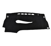 Couverture De Tableau De Bord De Voiture Tapis De Tableau De Bord Tapis Coussin Pare-Soleil DashMat pour Toyota pour Prius XW30 2010-2015(Black,LHD)