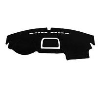 Couverture De Tableau De Bord De Voiture Tapis De Tableau De Bord Tapis De Couverture De Tableau De Bord De Voiture pour VW pour Tiguan 2009-2017(Black,LHD)