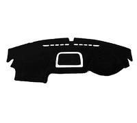 Couverture De Tableau De Bord De Voiture Tapis De Tableau De Bord Tapis De Couverture De Tableau De Bord De Voiture pour VW pour Tiguan 2009-2017(Black,RHD)