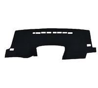 Couverture De Tableau De Bord De Voiture Tapis De Tableau De Bord Tapis Pare-Soleil Pad Anti-Soleil Anti-UV pour Toyota IQ pour Scion IQ 2008-2015(Black,LHD)