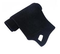 Couverture de tableau de bord en tapis Couverture Tableau Bord Antidérapante Tapis Protection Pare-soleil Sans Éblouissement Pour KIA Pour Seltos 2020 - 2024(Black A,RHD)