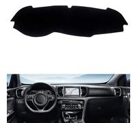 Couverture de tableau de bord Pour Kia Pour Sportage 2016 2017 2018 2019 2020 Tableau Bord De Voiture Éviter La Lumière Pad Instrument Plate-forme Couverture Bureau Tapis Tapis(LHD Black Side)
