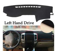 Couverture de Tableau de Bord pour Toyota Land Cruiser Prado Lexus GX470 J120 2003-2009 Dash Mat Dashmat Protecteur de Tableau de Bord Dash Board Cover Tapis,Black