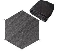 Couverture de Tente Pare-pour Trampoline, Couverture d'ombrage pour Trampoline - Housse de Pare-Ronde pour | Outil de Protection de en Maille pour Pique-niques, Jardins, événemen