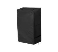 Couverture de tissu Oxford pour la boîte à outils en rouleau - Couvre-boîte à outils à poussière | Protecteur d'armoire à roues noires pour charbon de jardin atelier d'atelier de terrasse de patio poi