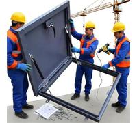 Couverture de trappe de toit, couvertures de puits de fenêtre et couvercles de lucarnes pour grenier, sous-sol et utilisation commerciale