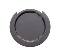 Couverture de Trou Sonore de Guitare Couvercle de trou son guitare acoustique classique en Silicone, réduction du bruit, remplacement d'accessoires pratiques for ukulélé pleine taille(Black 86mm)