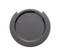 Couverture de Trou Sonore de Guitare Couvercle de trou son guitare, bleu rouge, acoustique classique(Black 86mm)