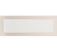 Couverture de ventilation 17x49 crème