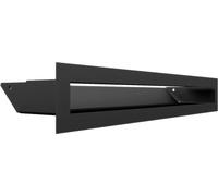Couverture de ventilation Luft 6x40 noir fin