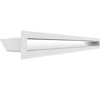 Couverture de ventilation Luft 6x60 blanc fin