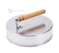 COUVERTURE DE VERBULATION DU GRILL - couvercle de dôme de cuisson, capuchon de rétention de chaleur | Top en aluminium lourd avec poignée résistante à la chaleur, dôme de piégeage à vapeur construit p