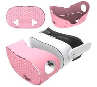 Couverture de visage en silicone VR Fiorky pour les accessoires VR MTA Quest 3S VR, case de protection en silicone Breathable VR Cover Anti-Fall VR Skin Case VR PADS ACCESSOIRES