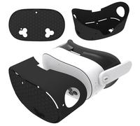 Couverture de visage en silicone VR Fiorky pour les accessoires VR MTA Quest 3S VR, case de protection en silicone Breathable VR Cover Anti-Fall VR Skin Case VR PADS ACCESSOIRES
