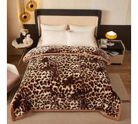 Couverture De Vison Coréen Couverture Lestée en Polaire pour Adultes, Couverture D’Hiver Couverture De Lit Lourde pour Le Sommeil Soulagement du Stress Couverture Lestée Anti-, H, 200 * 230cm