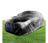 Couverture de Voiture Antivol - Housse de Protection Imperméable pour Véhicule, Housse Anti-Pluie Extérieure | Housse de Voiture Translucide Résistante, Protection Contre Tempête Facile
