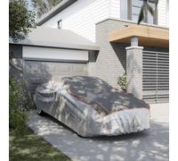 Couverture de voiture pour limousine Protection intégrale contre la grêle XL Gris & argenté