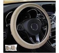 Couverture De Volant De Voiture, Gaufrage Résistant À l'usure sans Bague Intérieure pour Opel-Meriva(Beige)