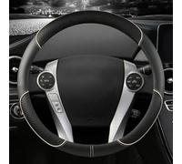 Couverture De Volant Voiture en Forme O Accessoires D'intérieur pour Prius 30 20 pour V pour C pour Prime(Light Brown)
