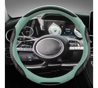 Couverture De Volant Voiture en Forme O Accessoires Roue Intérieure pour Tucson pour NX4 pour Elantra pour Sonata 10th(Green)