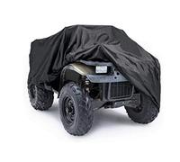Couverture de VTT UCARE Housse étanche Quad ATV 4 Wheeler Tous Les Temps la Protection UV Extérieure Couverture de Véhicule Tout-Terrain Le Noir (XXXL 256 * 110 * 120cm)