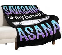 Couverture De Yoga Savasana Avec Citations Motivantes, Douce Et Légère, 150 X 200 Cm