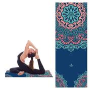 Couverture de yoga - Serviette antidérapante à séchage rapide, serviette anti-transpiration, serviette de tapis de yoga antidérapante | Tissu en microfibre ultra doux avec coins ajustés, serviette de
