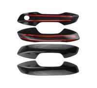 Couverture Décoratifs Compatible Avec BYD Pour Atto3 2022 2023 2024 Conduite À Gauche/conduite À Droite Coque Poignée Autocollant Protection Pour Poignée De Porte Extérieure De Voiture(LHD a set)