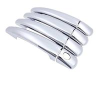 Couverture Décoratifs Compatible Avec Peugeot 208 2012 2013 2014 2015 2016 2017 2018 Autocollants Chromés Pour Poignée De Porte Extérieure Accessoires De Voiture