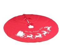 Couverture décorative Ø 100 cm Père Noël pour pied de sapin G