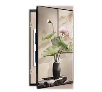 Couverture décorative pour boîte à fusibles, panneau électrique, compteur mural, panneaux cachés pour intérieur et extérieur, pour maison, bureau, tableaux artistiques, 60 x 50 cm