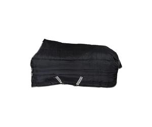 Couverture d'écurie avec couvre-cou pour cheval Acavallo 210D ripstop 300g Bleu 120 cm