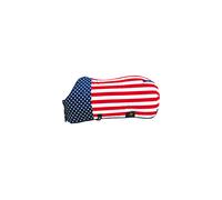 Couverture d'écurie pour cheva Umbria Equitazione Usa Stars 300g Rouge 80"