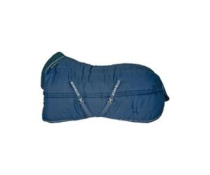 Couverture d'écurie pour cheval Acavallo 600D Ripstop 500g Bleu 150 cm
