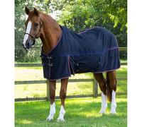 Couverture d'écurie pour cheval coton Premier Equine Barrasso 450 g Noir 160 cm