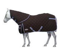 Couverture d'écurie pour cheval couvre-cou détachable Weatherbeeta Comfitec 1000D Diamond Quilt 350g Marron 160 cm