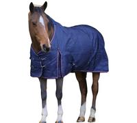Couverture d'écurie pour cheval Equithème 840D 300g Bleu 198 cm