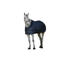 Couverture d'écurie pour cheval Equithème Confortech Bleu 175 cm