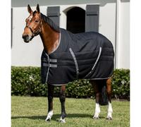 Couverture d'écurie pour cheval Horseware Rambo 400g Noir 145 cm
