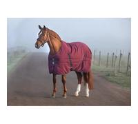 Couverture d'écurie pour cheval Horseware Rambo Stable 100 g Rouge 6'0"/130 cm